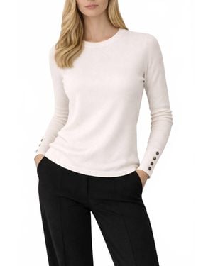 J'Envie/Eli Dorothea Long Sleeve Top - White