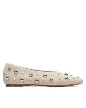Xti Microfiber Shoes - Natural