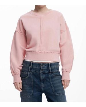 Desigual Rosa Crewneck Sweatshirt - Pink