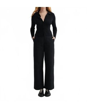 Kowtow Manuscript Close-Fitting Top - Black