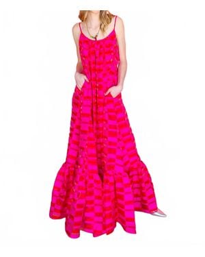 Emily Mccarthy Susannah Maxi Dress - Pink