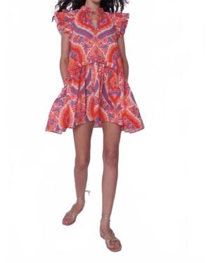 LOVE THE LABEL Edith Mini Dress - Red