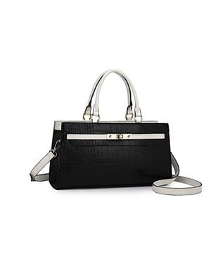 MKF Colby Satchel Handbag By Mia K - Black