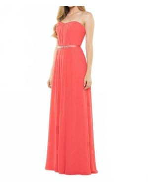 Milano Formals Radiant Elegance Gown - Red