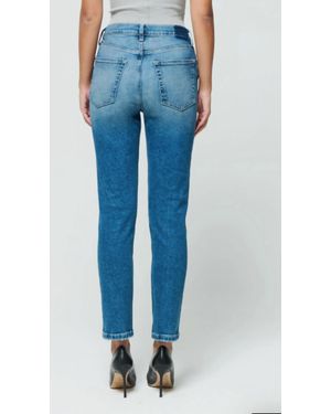 eTica Finn Slim Straight Jeans - Blue