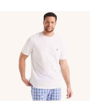 Nautica Big & Tall Crewneck T-Shirt - White