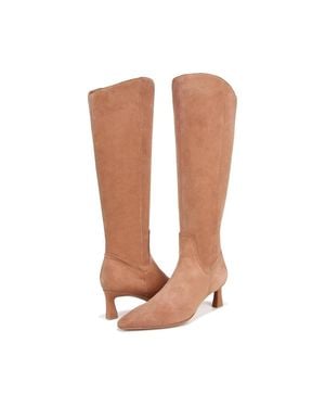 Naturalizer Deesha I8394L2203 Leather Wide Calf Boots Hawk3186 - Black