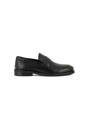 DIGEL Penny-Strap Loafer - Black