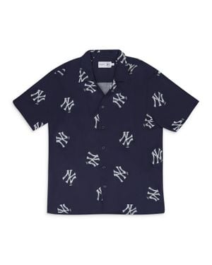 Aimé Leon Dore New York Yankees Leisure Shirt - Blue
