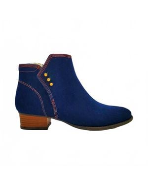 Revere Tiko Ankle Boot - Blue