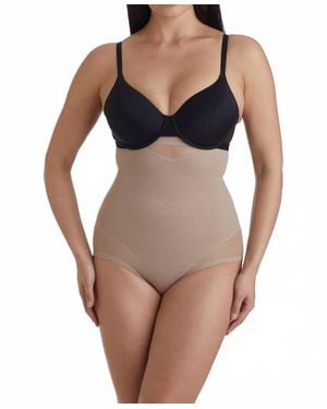Miraclesuit Hi-Waist Brief - Brown