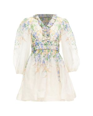 Zimmermann Short Dresses - White