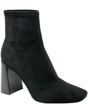 Charles David Turmoil Boots Block Heel Bootie Jobb140 - Black
