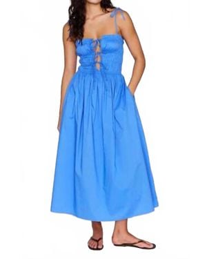 MINKPINK Liana Midi Dress - Blue