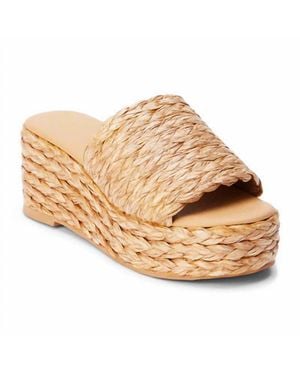 Matisse Peony Platform Sandal - Natural