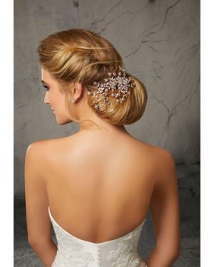 Mori Lee Rhinestone Hair Clip - Multicolor