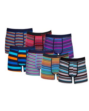 Unsimply Stitched Boxer Trunk 7 Pack - Blue