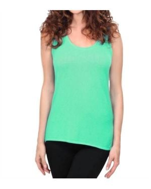 Angel Bra Friendly Tank Top - Green