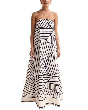 DELI S Printed Maxi Dress - White