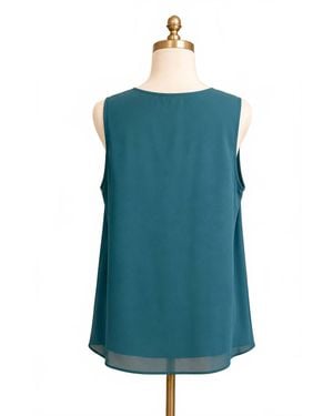 Eesome Back Pleat Tank - Green