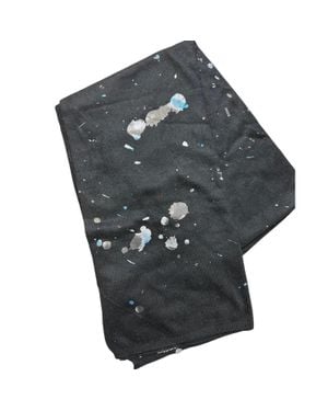 Brodie Cashmere Foil Evie Scarf - Gray