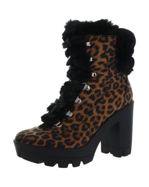 Jessica Simpson Mikah Platform Combat Boots - Black