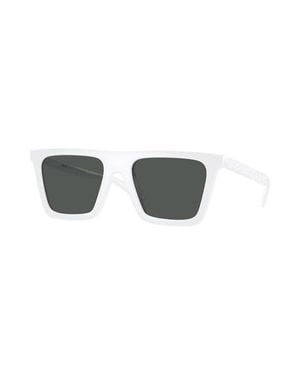 Versace Sunglasses Square Full Rim, Frame And Dark Lens Ve4468U314/87 - White