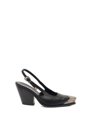 Free People Brayden Slingback Heel - Black