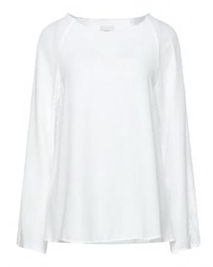 ..,merci Long Sleeve Top - White