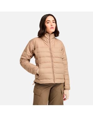Timberland Bear Head Recycled Down Lightweight Jacket - Brown