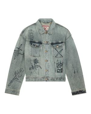 Deus Ex Machina Vintage Mephistopheles Jacket - Blue