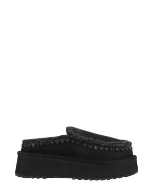 Mou Eskimo Platform Clog - Black