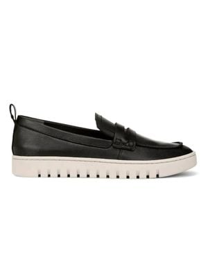 Vionic Uptown Leather Slip On Loafer - Black