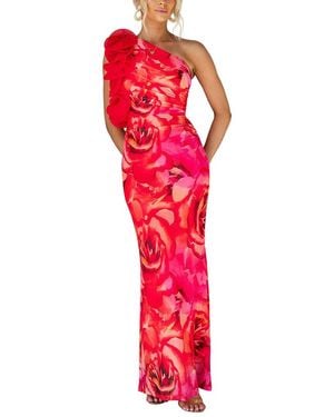 LEON GORI Maxi Dress - Red