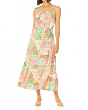 Bila77 Maddison Midi Dress - Yellow