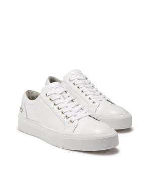 ON THIS DAY Leather Low-Top Sneaker - White