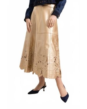 CHRISTY LYNN Bobbi Skirt - Natural