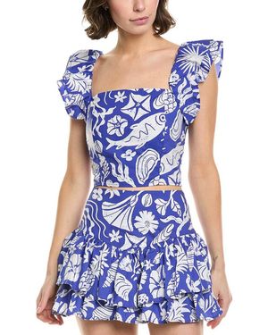Cake For Dinner Annabelle Top - Blue
