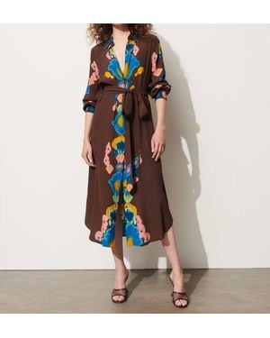Figue Loretta Dress - Brown