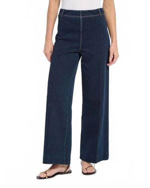 Lyssé Nova Pintuck Pants - Blue