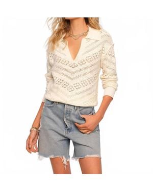 Heartloom Renzo Sweater Top - White