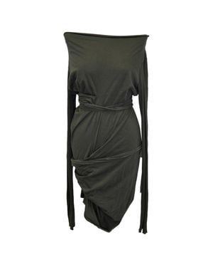 Rick Owens Lilies Mid-Length Dress - Gray