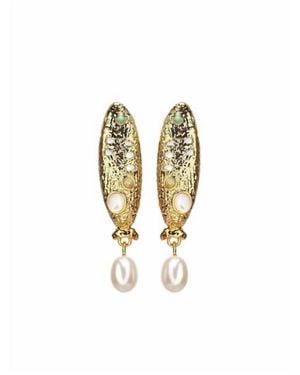 Lizzie Fortunato Sardina Earrings - Metallic