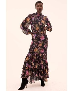 MISA Los Angles Audrey Maxi Dress - Multicolor