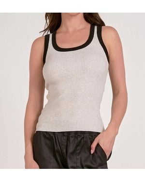 Elan Erin Scoopneck Tank Top - Multicolor