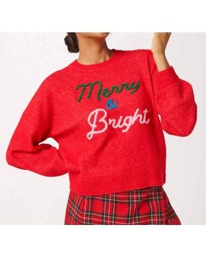 Shiraleah Merry And Bright Sweater - Red