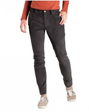 Toad & Co. Karuna Cord 5-Pocket Skinny Jeans - Black