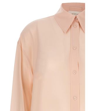 Sportmax Silk Blouse - Natural