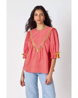 CROSBY BY MOLLIE BURCH Addy Top - Red