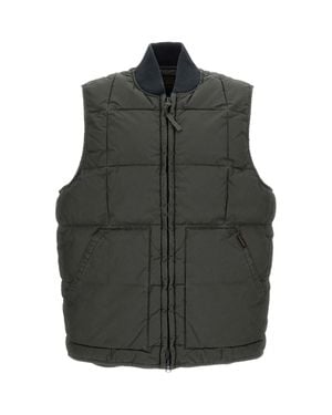 Filson Heritage Vintage Wash Down Cotton Vest - Black